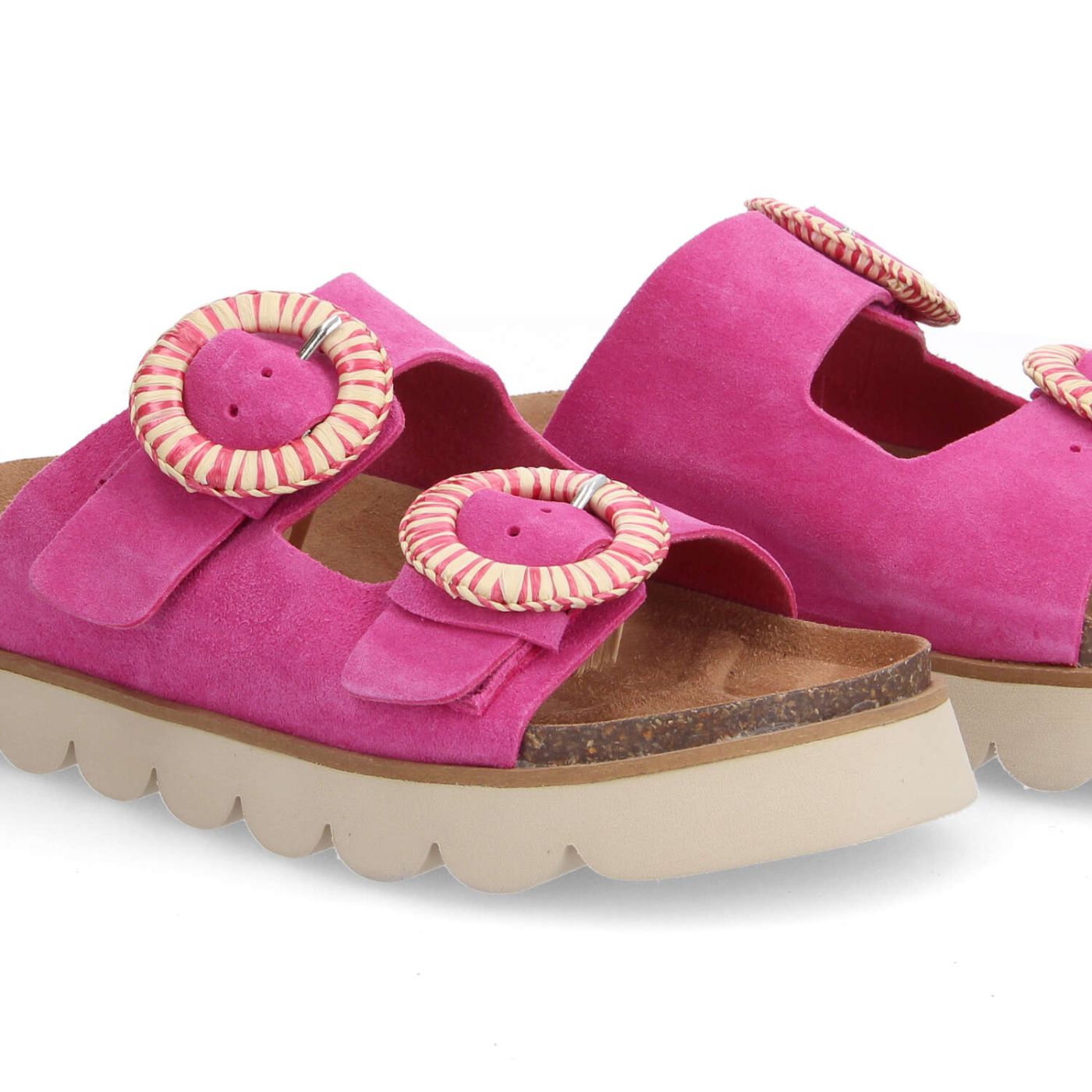 SANDY SLAP W - SUEDE - PINK